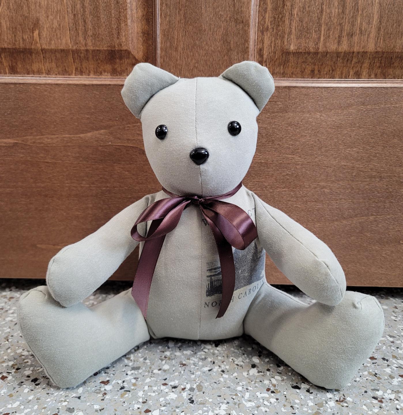 Memory Bear made from Loved Ones Shirts