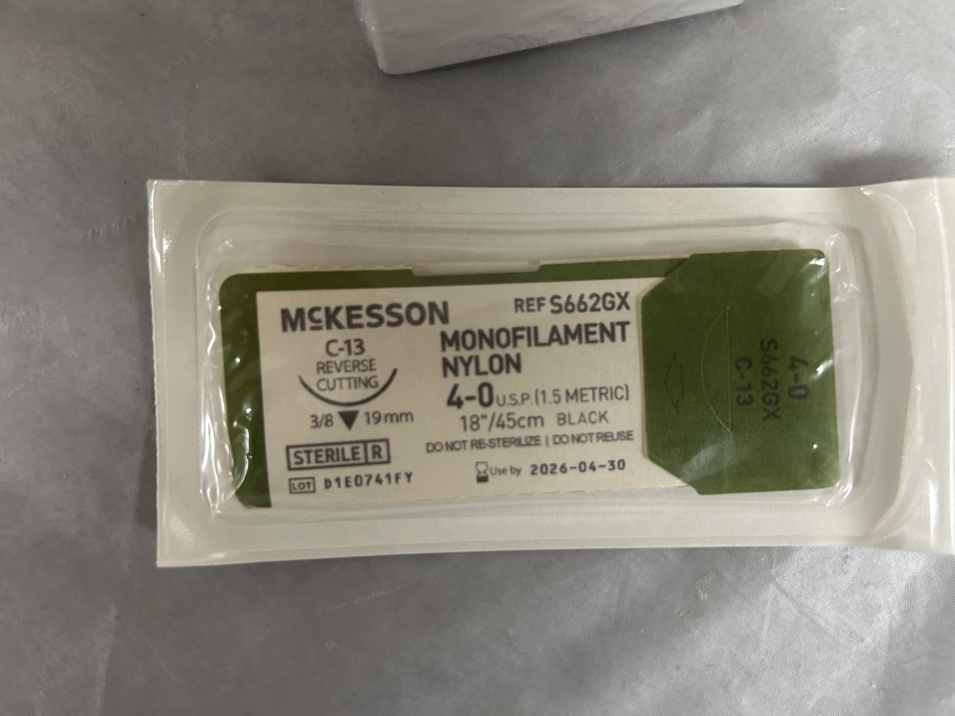 Polypropylene and Monoflament Nylon