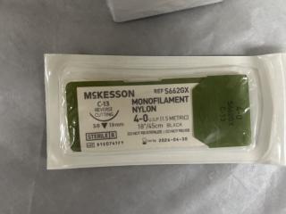 Polypropylene and Monoflament Nylon