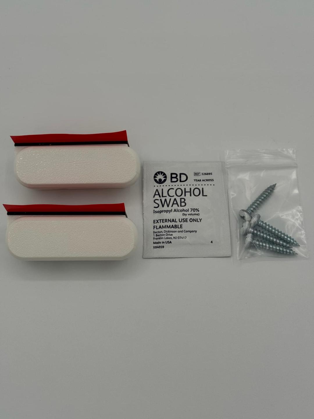 Switch Latch White 2 Pack