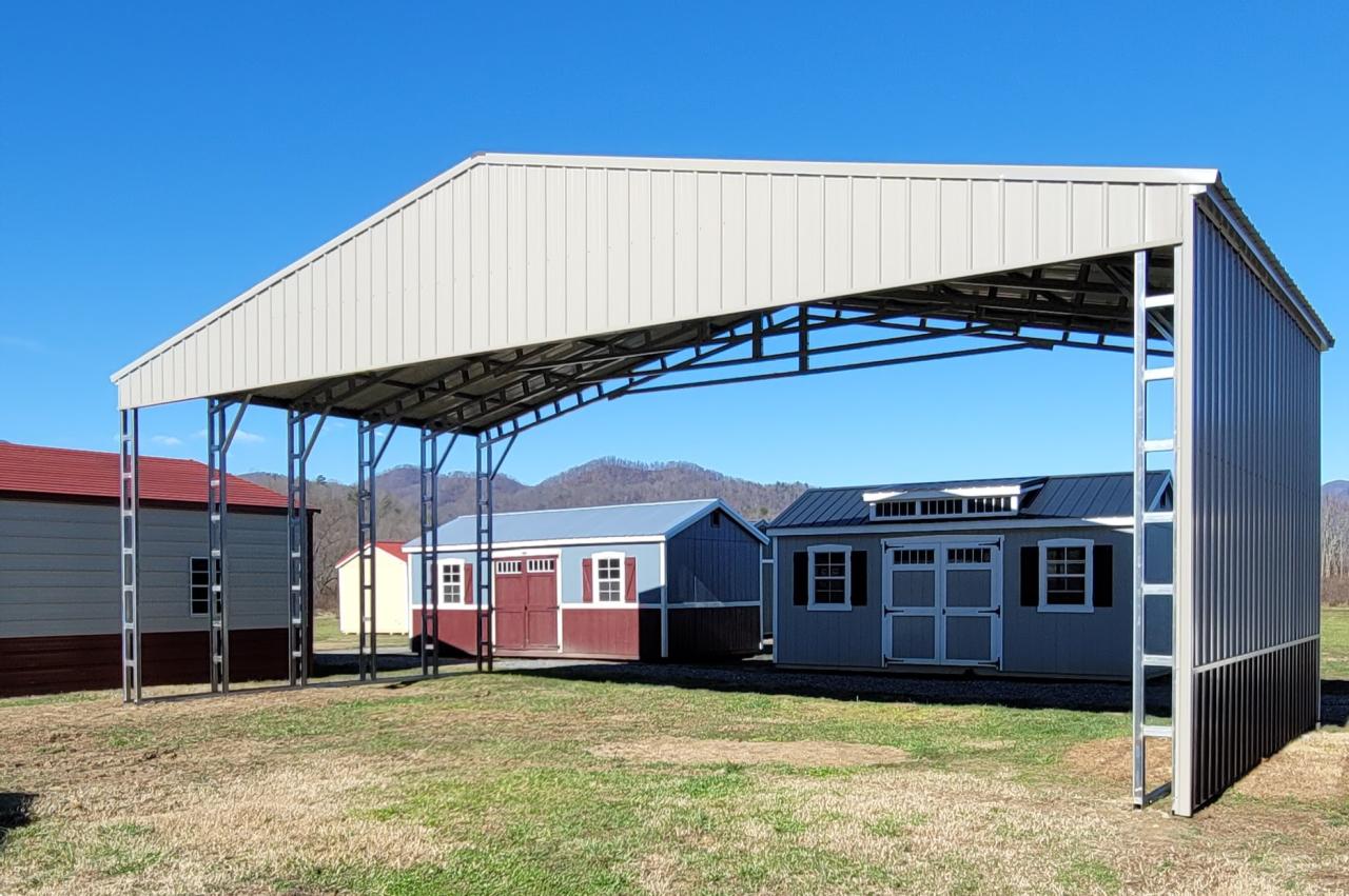 20% OFF - COMMERCIAL STRUCTURE 40X20X12 - LADDER LEGS & RAFTERS - ONLY $12,003 PLUS TAX