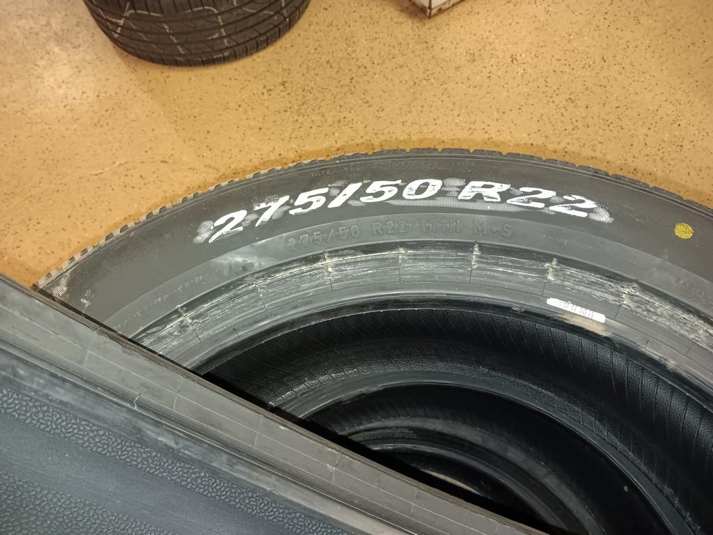 275/50R22 Pirelli Scorpion AS Plus 3 Tires Set of 4