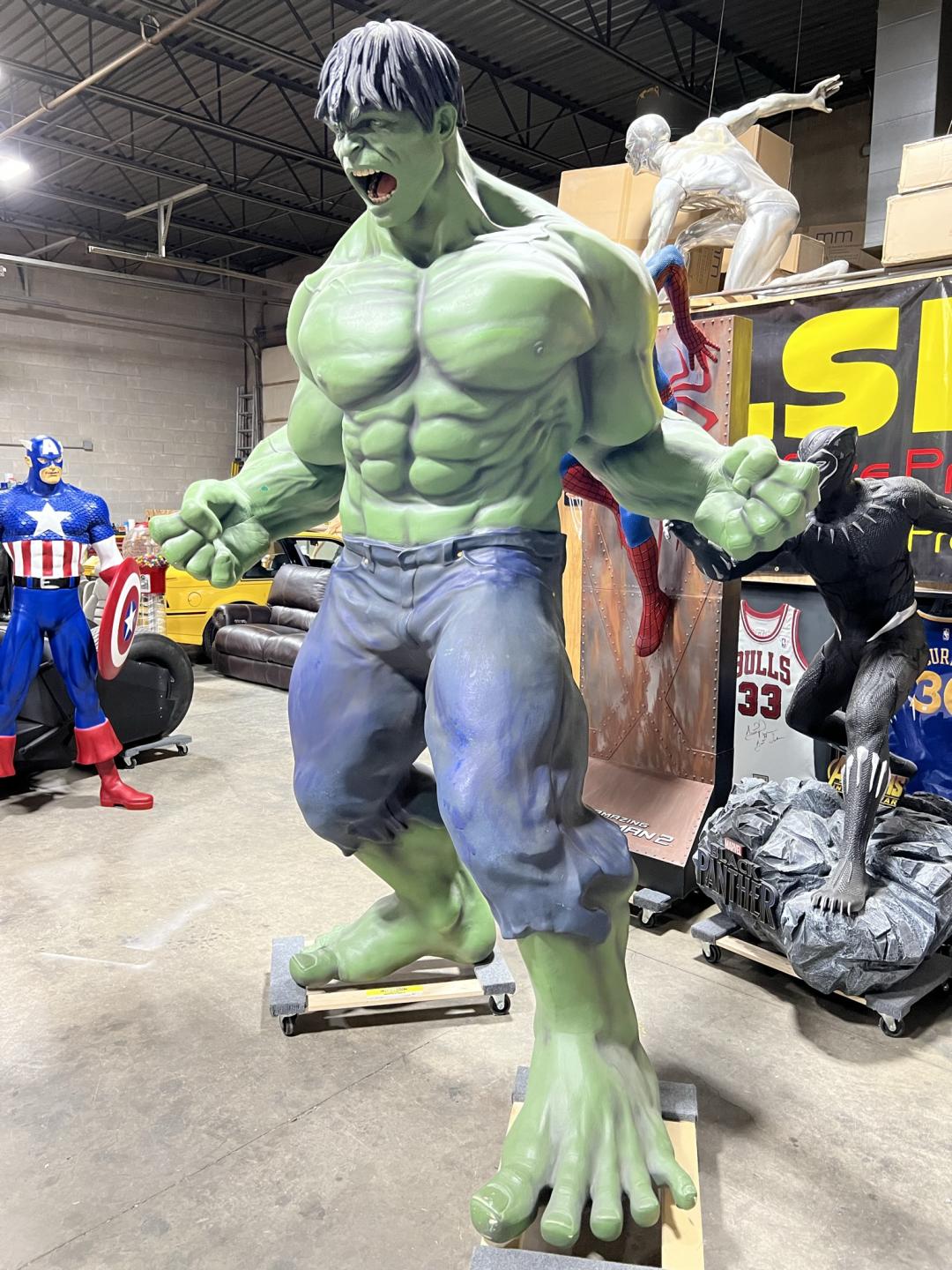 Life Size 2008 Movie Incredible Hulk Theater Display