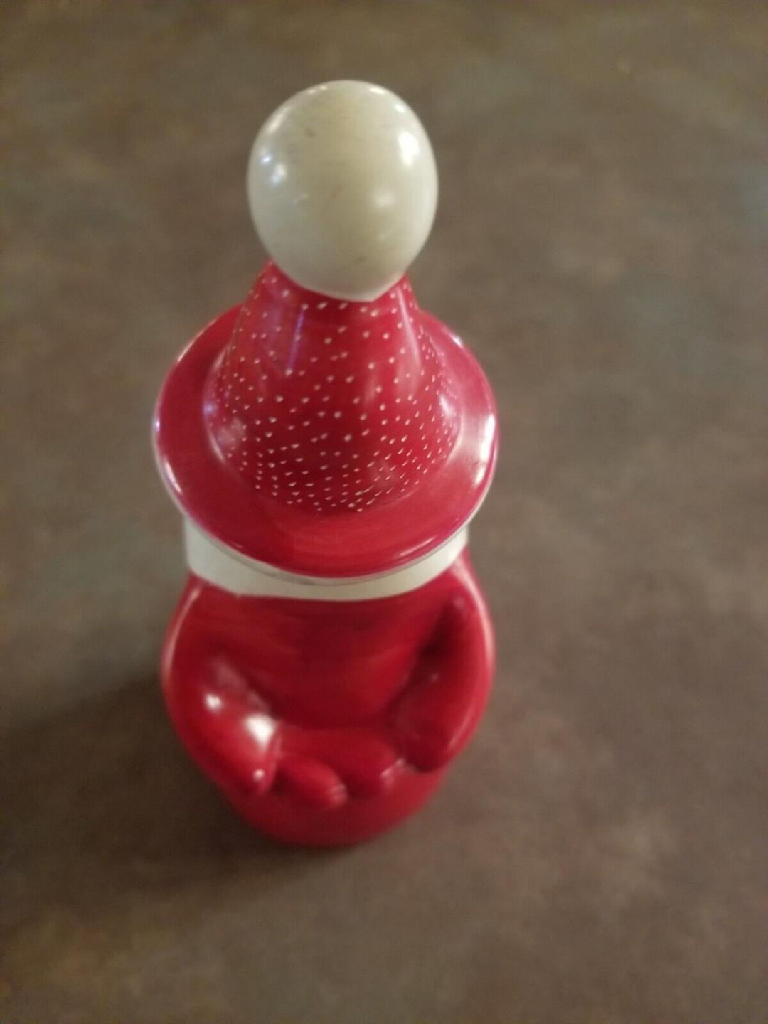 Hand Carved Soapstone Santa.