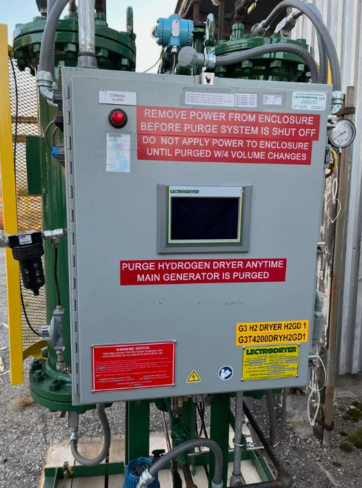 Lectrodryer BAC-50 Hydrogen Dryer | Automatic Moisture Control for Hydrogen-Cooled Generators