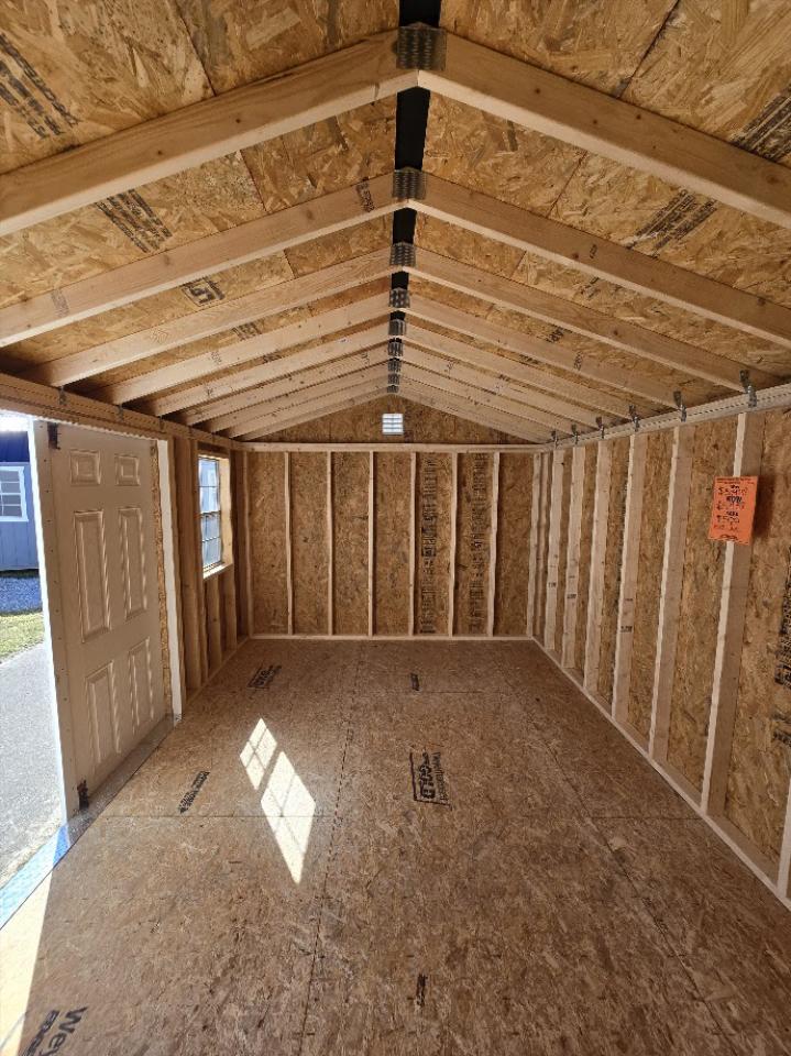 SAVE $598 OFF! - 10x16 ALL AMERICAN VINYL SHED - $5,389 - $213 DN - $213/Mo - NO CREDIT CHECK - EVERYONE APPROVED!