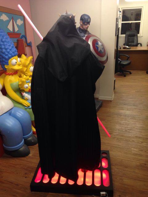 Life Size Custom Star Wars Darth Maul with Base