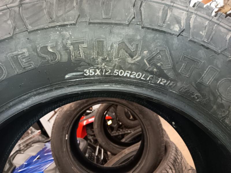 35X12.50R20 Firestone Destination X/T Tires Set of 4