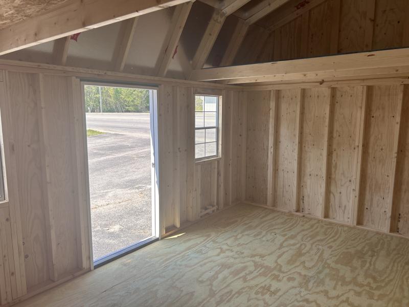 10x16 SIDE LOFTED BARN