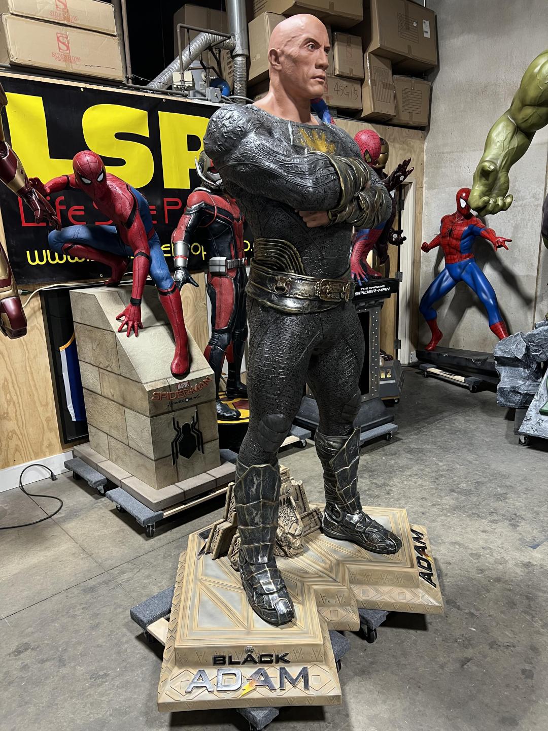 Life Size Black Adam Duane The Rock Johnson