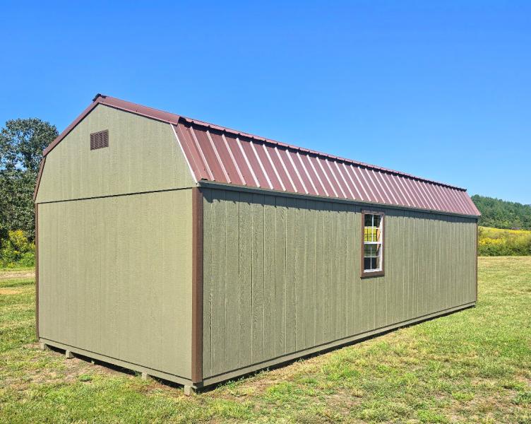 🔥15% OFF - SAVE $1,955 12X28 Lofted Barn w/Electrical - $11,083 or $438 Down & $438/Mo - NO CREDIT CHECK - FREE DELIVERY & BLOCKS (50 miles)