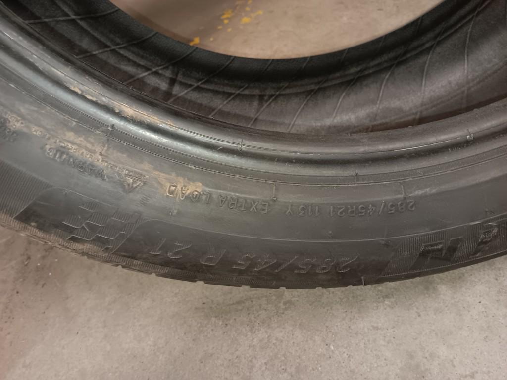 285/45R21 Michelin Pilot Sport SUV 4 Tires Set of 4