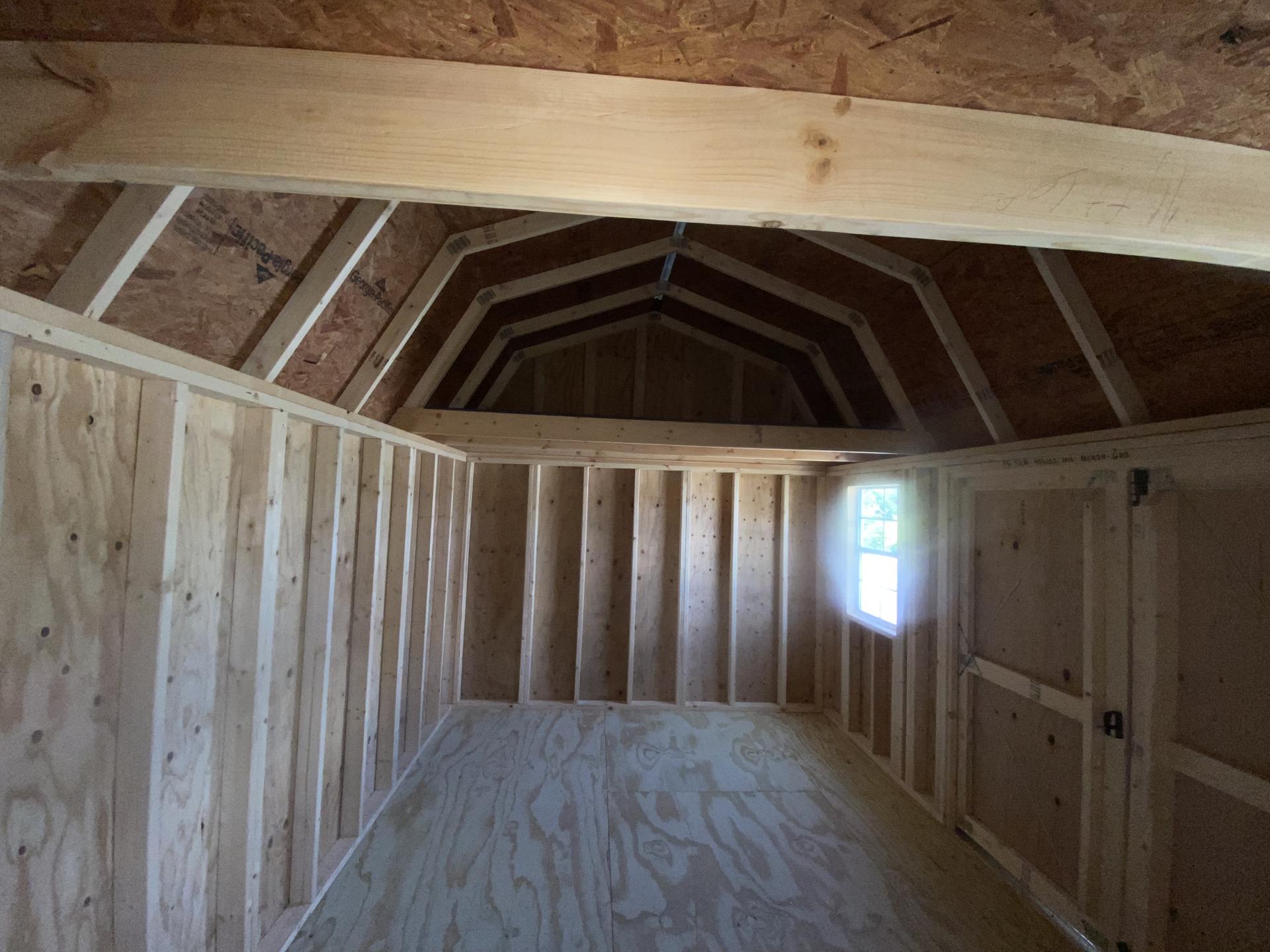 10x16 Side Lofted Barn