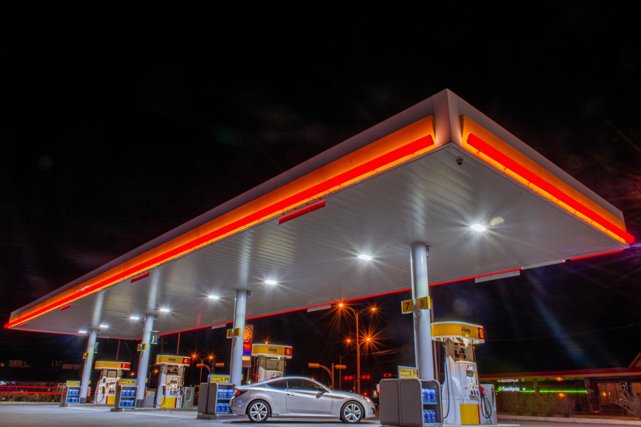 Gas Station Exterior Cleaning Services