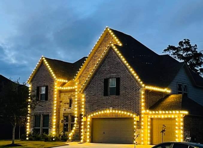 CHRISTMAS LIGHT INSTALLATION