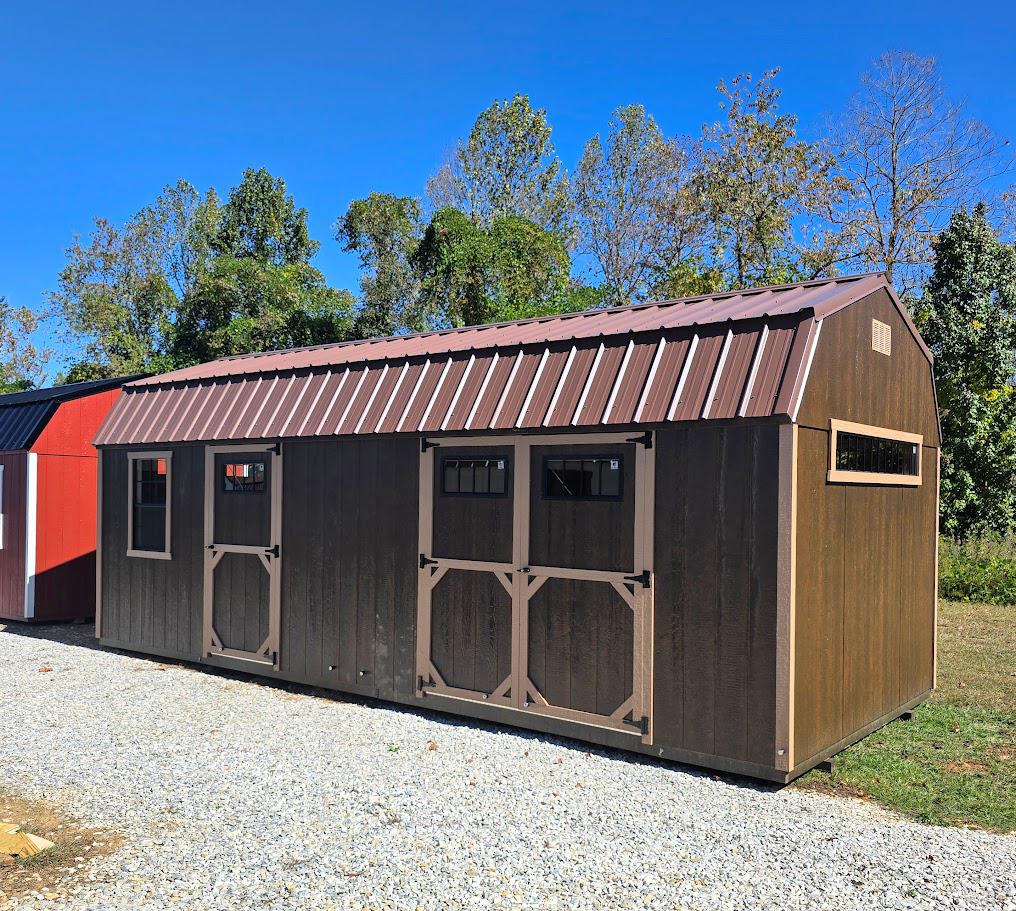 $1,043 off! -10x24 BARN W/DIVIDER WALL/100 AMP ELECT./WORKBENCH & MORE - $9,396 OR $371DOWN & $371/MO - EVERYONE APPROVED - FREE DELIVERY & BLOCKS up to 50 Miles
