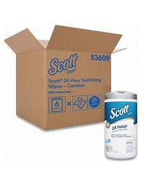 Scott 24 Hour Santizing Wipes