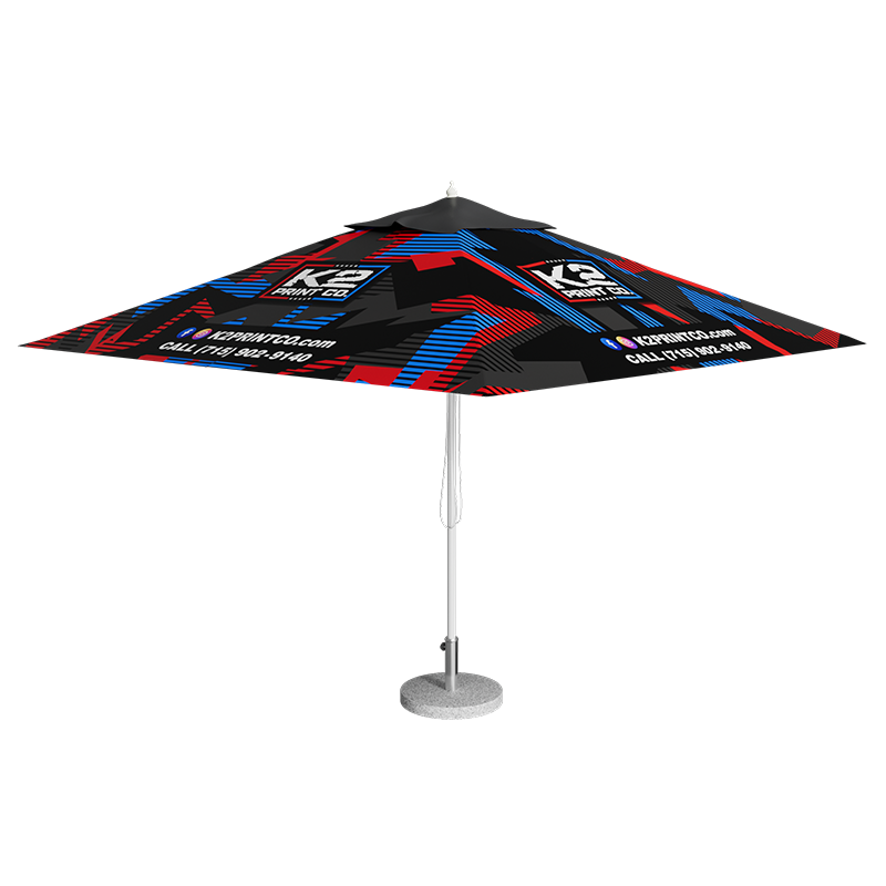 10' Square Marketing Umbrella