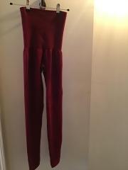 High Waist Compression Leggings with French Terry Lining