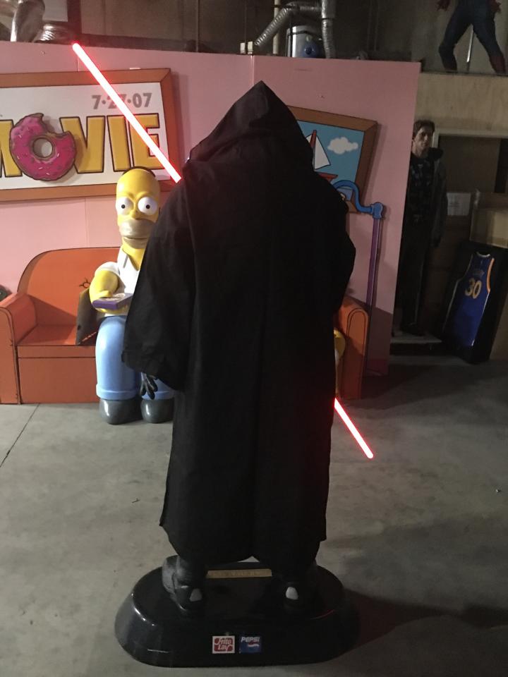 Life Size Star Wars Darth Maul w/ Lightsaber&Robe