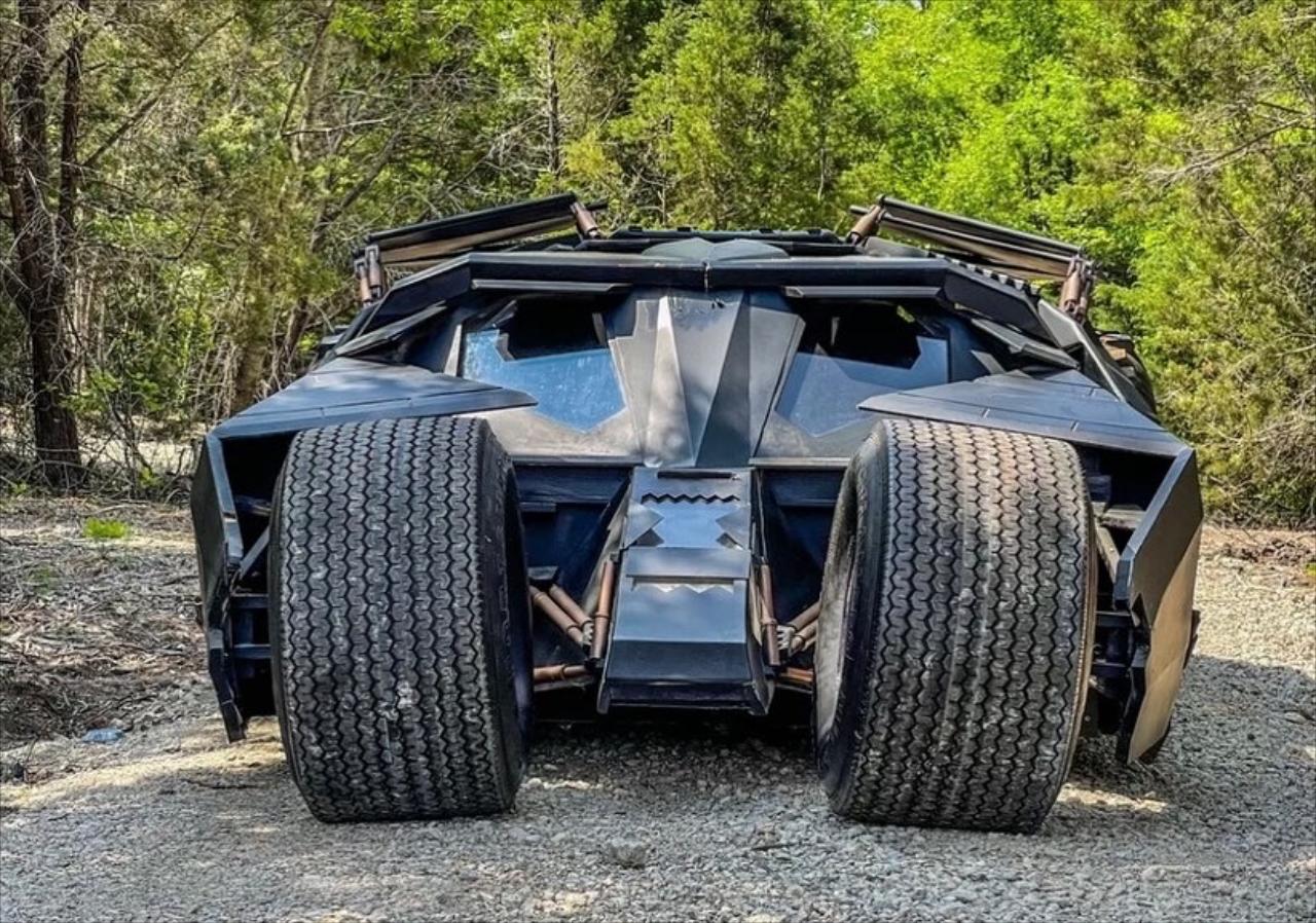 Dark Knight Batman and Batmobile