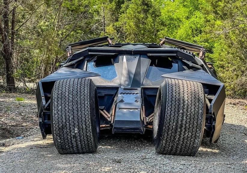Dark Knight Batman and Batmobile