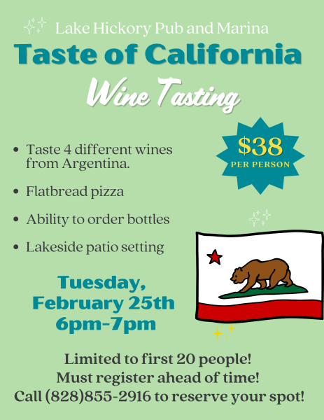 Taste of California Wine Tasting