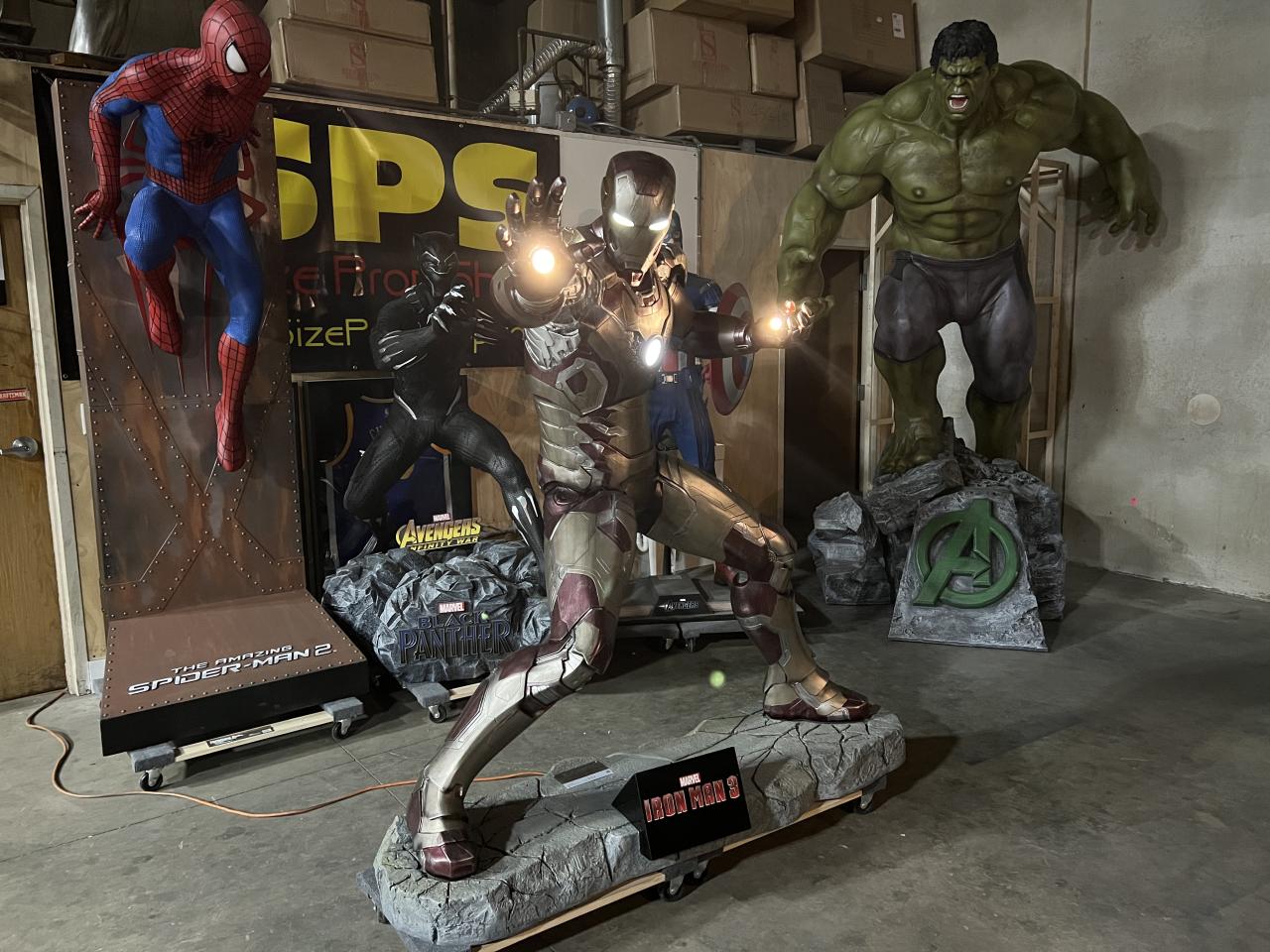 Marvel Ironman 3 Battlefield Edition with LED Lights