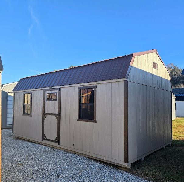 12X20 W/RAMPAGE DOOR, ELECTRICAL PKG, 2FT SIDE LOFTS  - SAVE $460 - $346 DOWN & $346/Mo OR $8,759 - NO CREDIT CHECK - FREE DELIVERY & BLOCKS (50-MILES)