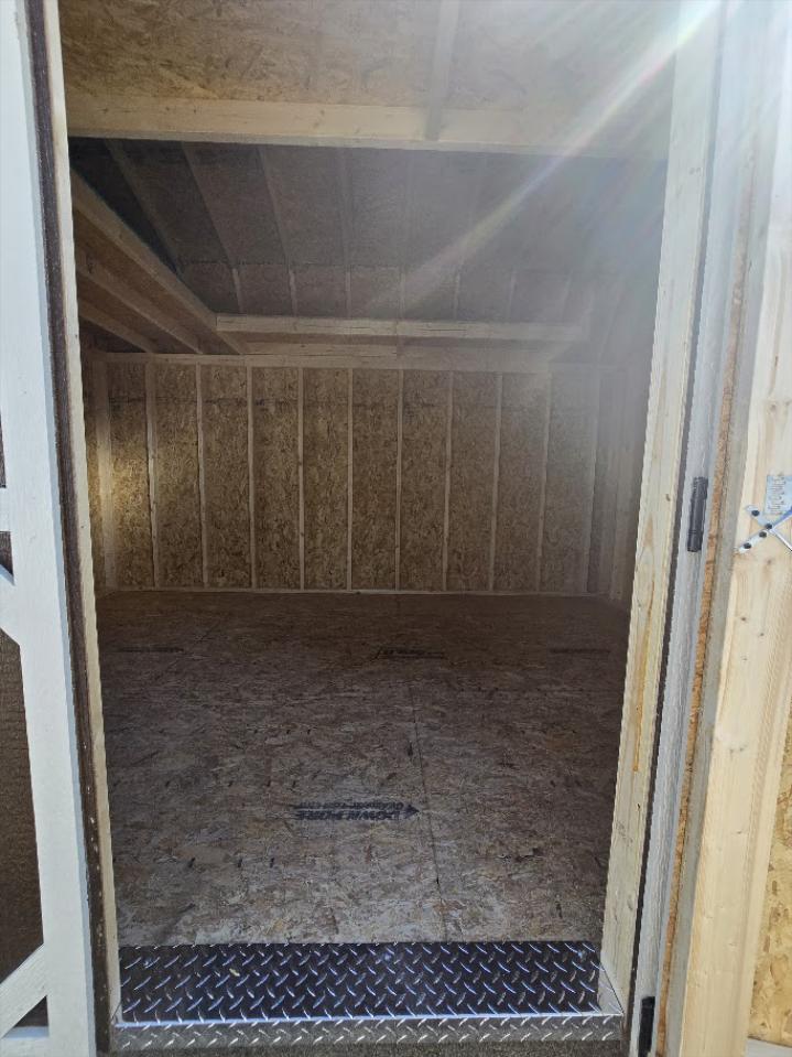 $1,013 off! -10x24 BARN W/DIVIDER WALL/100 AMP ELECT./WORKBENCH & MORE - $9,118 OR $360DOWN & $360/MO - FREE DELIVERY & BLOCKS