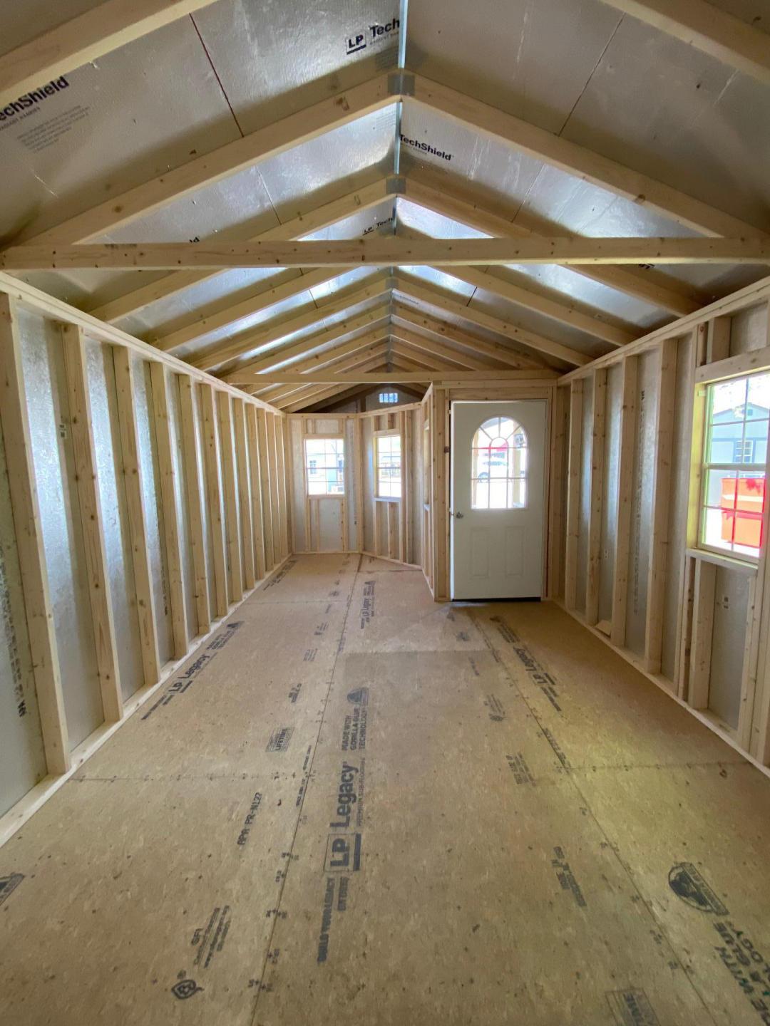 MORGANTON: 12x28 Utility with porch package
