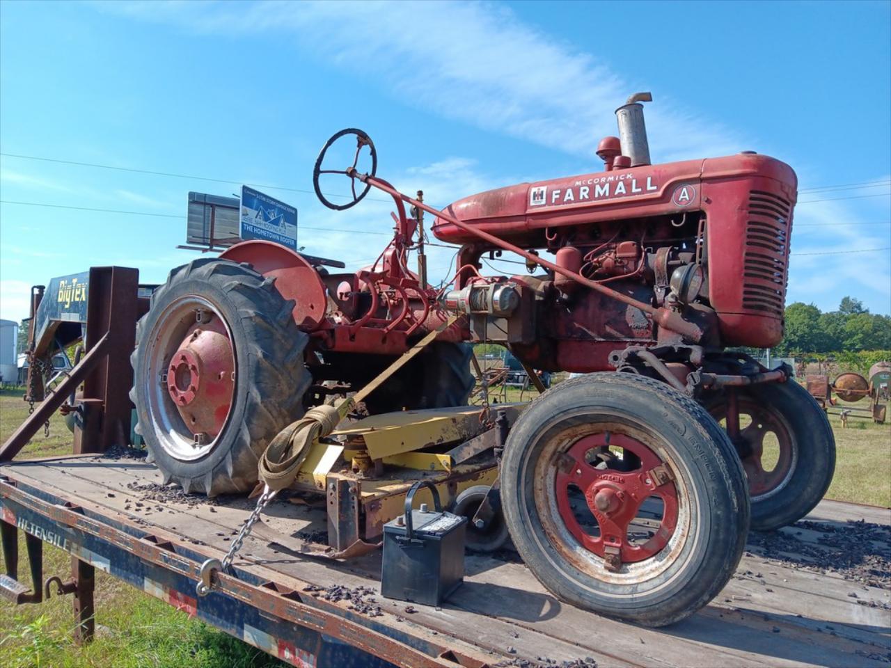 1950s McCormick IH Farmall 130 Tractor - Item # 111