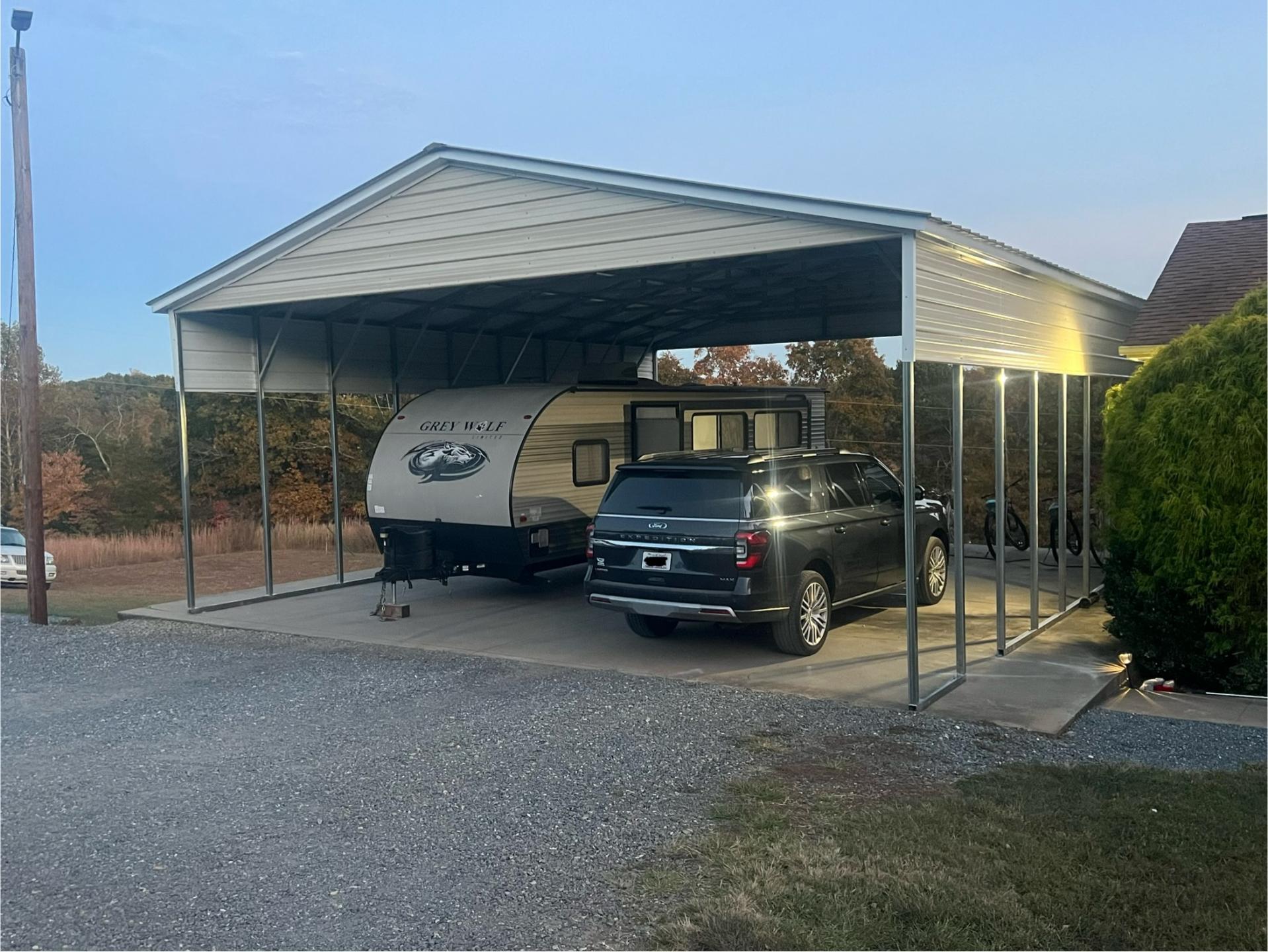 30'x35'x12' Carport
