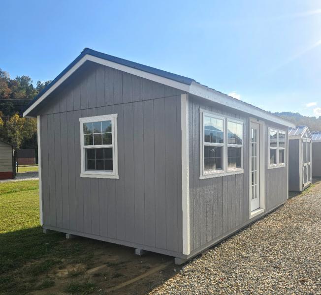 🔥SAVE $1,569 - 12x20 INSULATED FINISHED COTTAGE w/ELECTRICAL ONLY $14,121 - $558 DOWN - $558/MO RENT TO OWN EVERYONE APPROVED - FREE DELIVERY (50 miles)