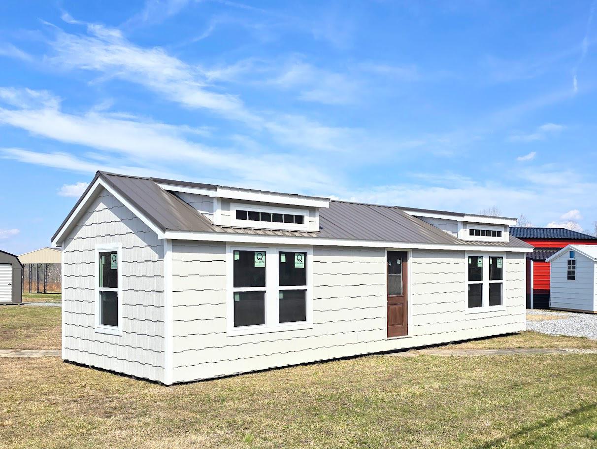 14x19 Building Founder Series 14x40 Home Conversion Building w/Stamped Engineered ...