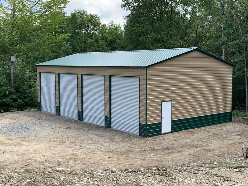30x51x14 Metal Garage