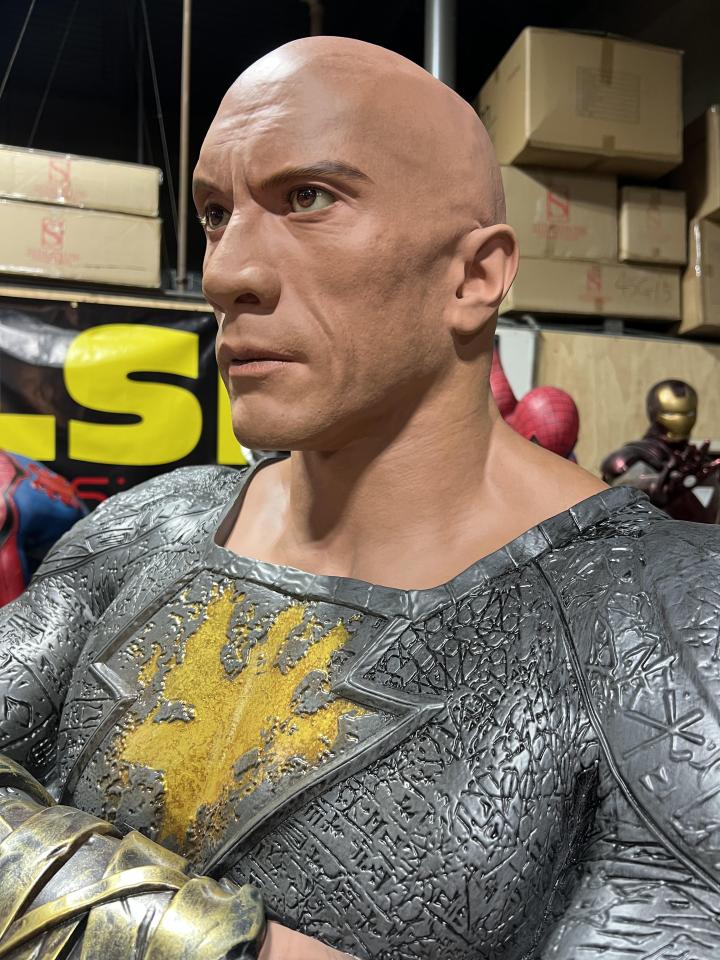 Life Size Black Adam Duane The Rock Johnson