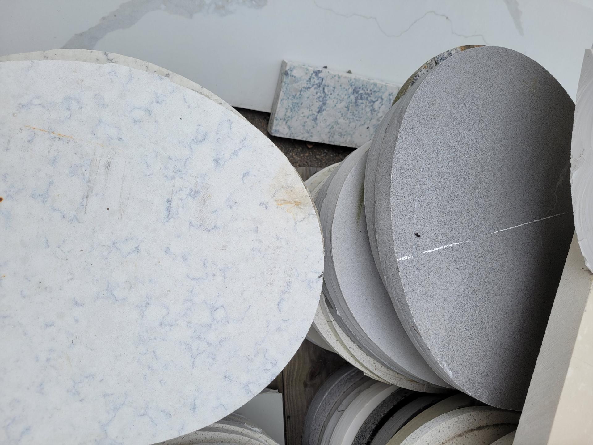 Oval Quartz or Granite stone