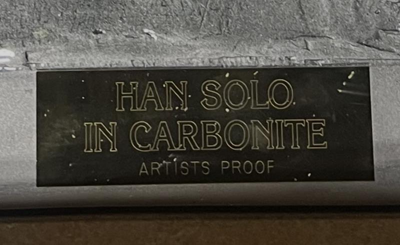 Illusive Concepts ARTIST’S PROOF Han Solo In Carbonite