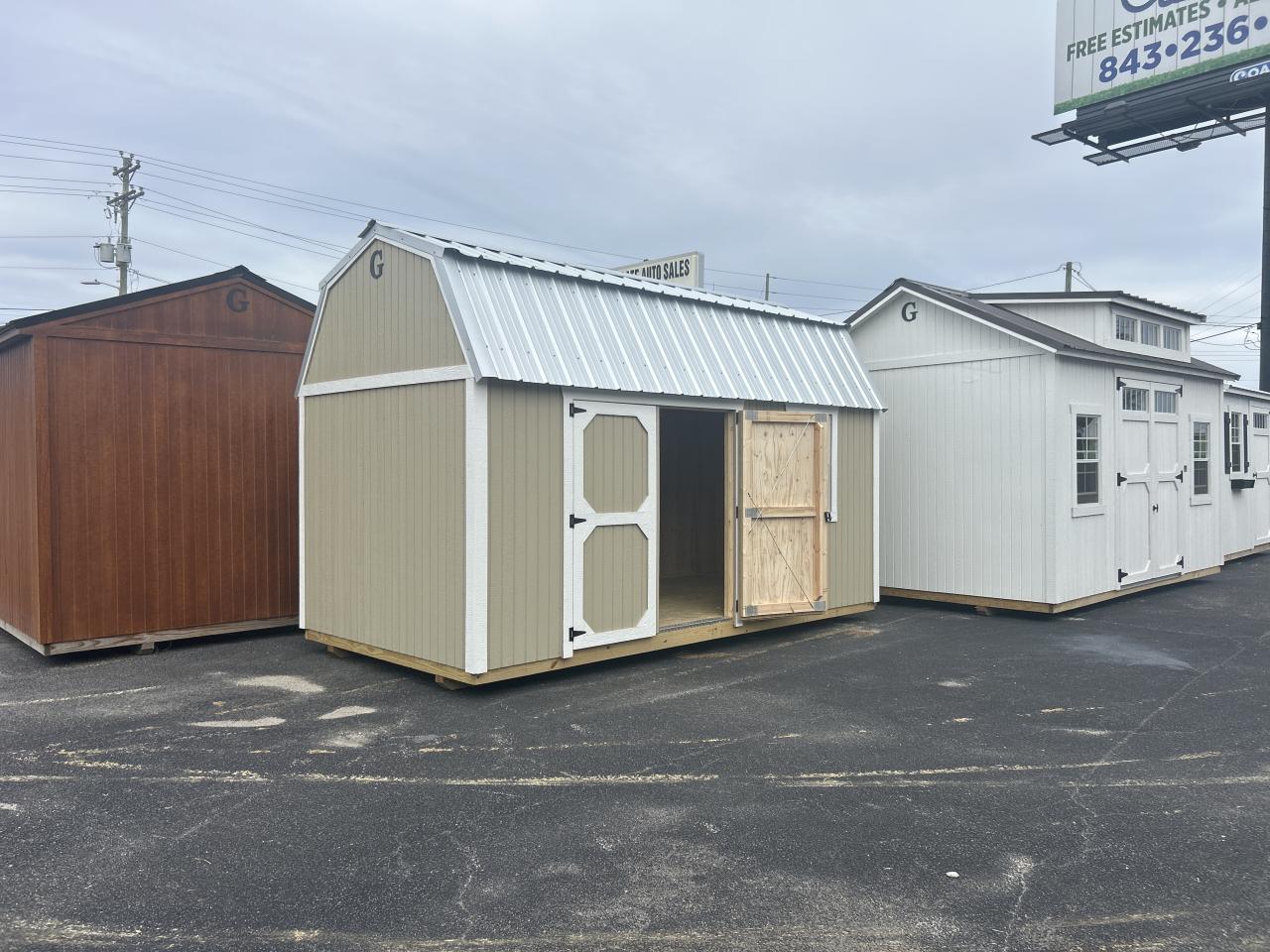 08x16 SIDE LOFTED BARN