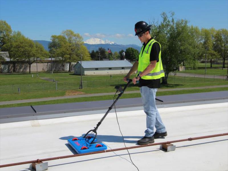 Commercial Roof Leak Detection