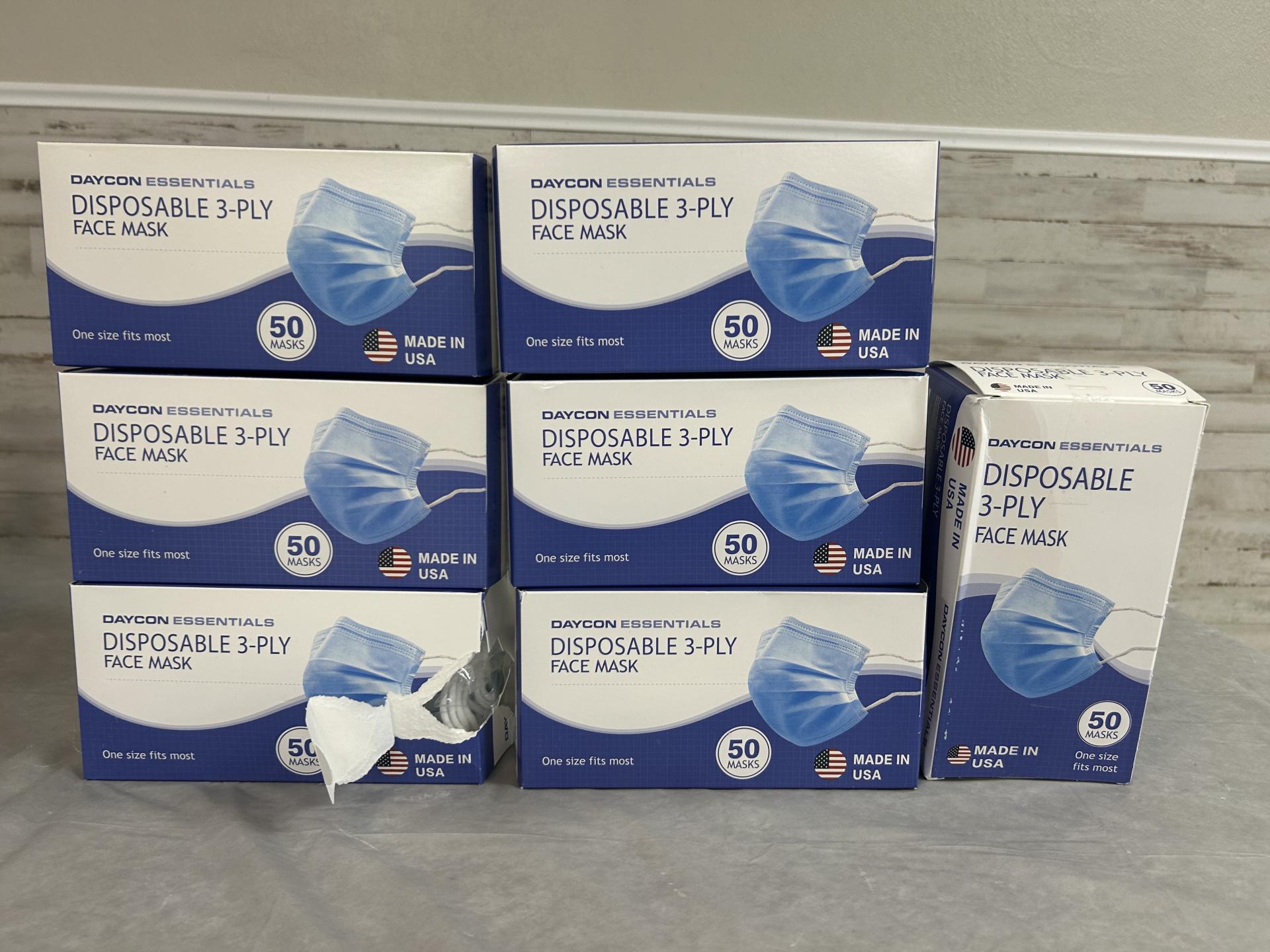 Disposable 3-ply Face Mask