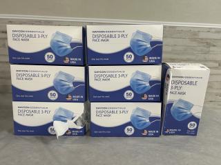 Disposable 3-ply Face Mask