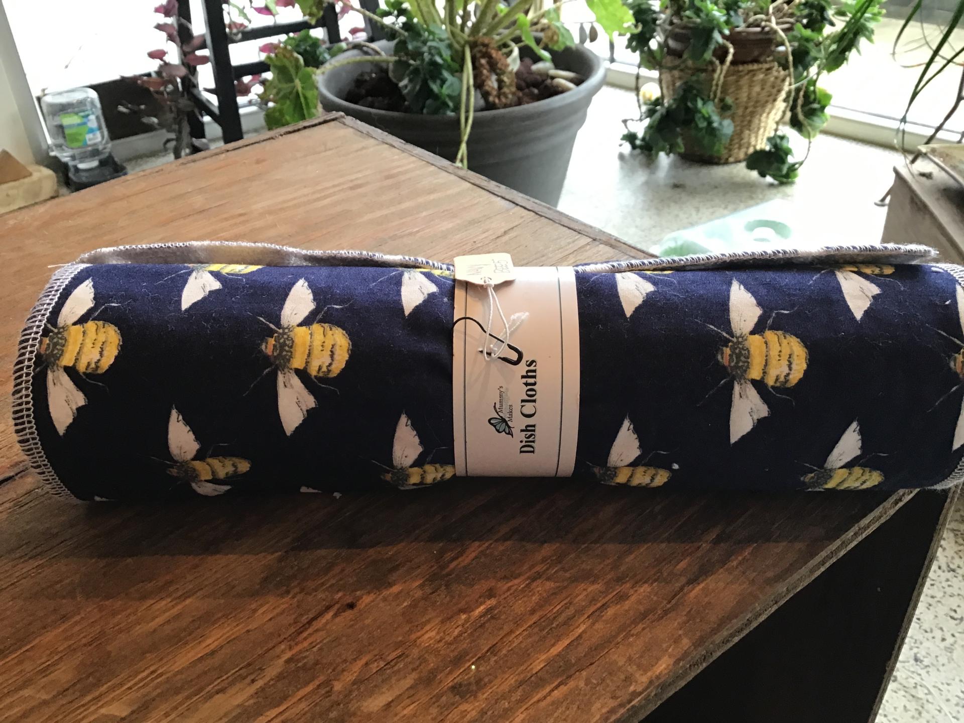Bee dish cloths