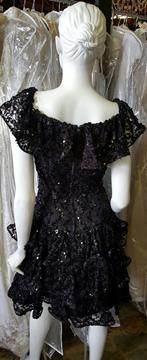 VINTAGE AFTER FIVE LITTLE BLACK DRESS