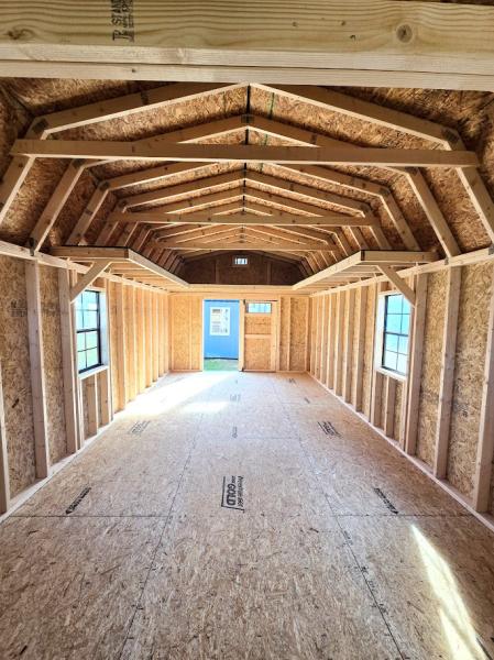 🔥SAVE $795 12x24 LOFTED BARN w/SIDE LOFTS - $9,144 or $361 DOWN & $361/MO - NO CREDIT CHECK - FREE DELIVERY & BLOCKS (50miles)