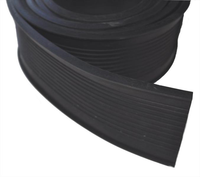 16 foot Garage Door Bottom TRail Rubber Seals 3 3/4"