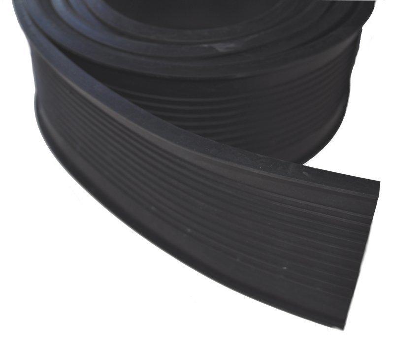 16 foot Garage Door Bottom T-Rail Rubber Seals 3 3/4"