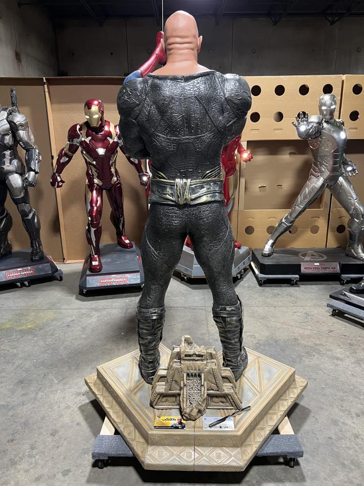 Life Size Black Adam Duane The Rock Johnson