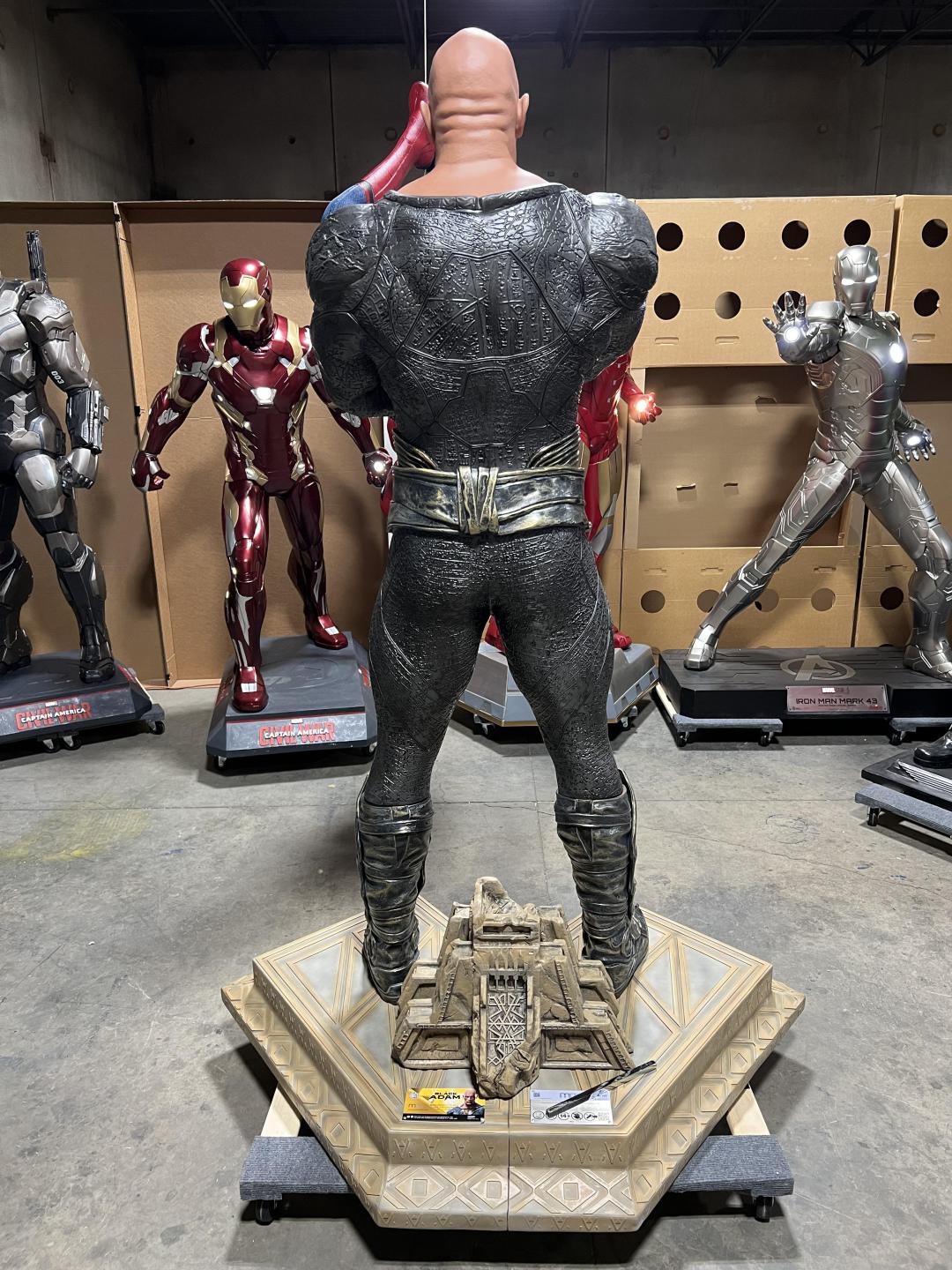 Life Size Black Adam Duane The Rock Johnson